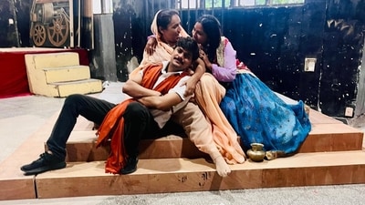 Rehearsal for play Kakori Action underway in Lucknow. The play will be staged at Kalamandapam on October 15 Rehearsal for play Kakori Action underway in Lucknow. The play will be staged at Kalamandapam on October 15