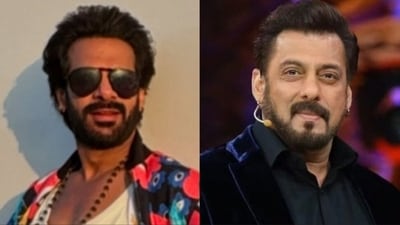 Karan Veer Mehra spoke to Salman Khan on Bigg Boss 18. Karan Veer Mehra spoke to Salman Khan on Bigg Boss 18.