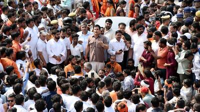 The development came in the wake of a controversy which originated after the temple’s head-priest Yati Narsinghanand, allegedly made controversial remarks “hurting religious sentiments” of Muslims, during an event in Lohiya Nagar on September 29. (Representational image)