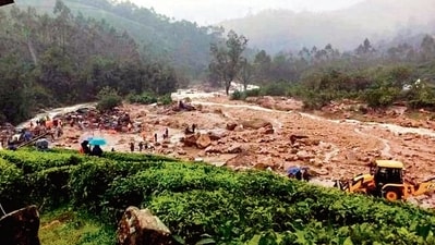 Wayanad recorded the deadliest landslides ever in Kerala in July this year. (ANI) Wayanad recorded the deadliest landslides ever in Kerala in July this year. (ANI)