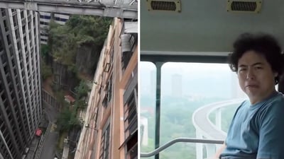 The video, which has a whopping 13 million views, was flooded with comments from users who were astonished by the futuristic landscape of the city. (X/@PicturesFoIder) The video, which has a whopping 13 million views, was flooded with comments from users who were astonished by the futuristic landscape of the city. (X/@PicturesFoIder)