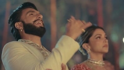 Ranveer Singh and Deepika Padukone in Valley of Gods