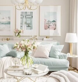 Mix and match patterns for a playful look. (Pinterest) Mix and match patterns for a playful look. (Pinterest)