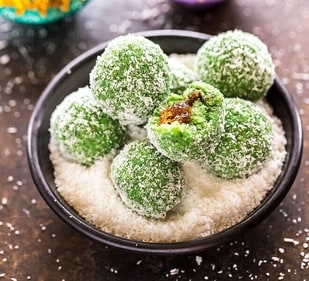 Gulkand-filled paan coconut ladoos Gulkand-filled paan coconut ladoos