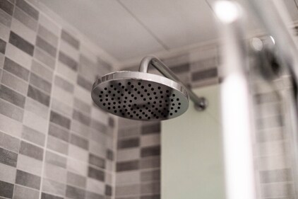 Your showerhead is teeming with viruses. Your showerhead is teeming with viruses.