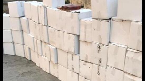 According to the police, the seized liquor was meant to be distributed among voters. (Picture only for representational purpose)