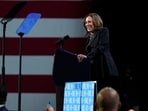 Democratic presidential nominee Vice President Kamala Harris speaks during a campaign rally at Erie Insurance Arena, in Erie, Pa., Monday, Oct. 14, 2024. (AP Photo/Jacquelyn Martin) Democratic presidential nominee Vice President Kamala Harris speaks during a campaign rally at Erie Insurance Arena, in Erie, Pa., Monday, Oct. 14, 2024. (AP Photo/Jacquelyn Martin)
