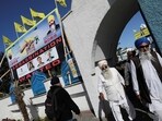 A sign outside the Guru Nanak Sikh Gurdwara temple is seen after the killing on its grounds in June 2023 of Sikh leader Hardeep Singh Nijjar, in Surrey, British Columbia, Canada September 18, 2023. 