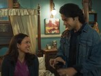 Vicky Vidya Ka Woh Wala Video box office collection day 4: Rajkummar Rao and Triptii Dimri in a still from the film.