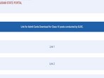 ADRE Grade 4 Admit Card 2024 released at assam.gov.in, download link here 