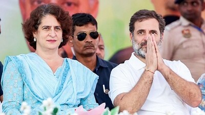 Congress leader and former Lok Sabha MP from Wayanad Rahul Gandhi with party General Secretary and Wayanad bypoll candidate Priyanka Gandhi Vadra. (Congress-X) Congress leader and former Lok Sabha MP from Wayanad Rahul Gandhi with party General Secretary and Wayanad bypoll candidate Priyanka Gandhi Vadra. (Congress-X)
