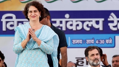 Congress leader and Lok Sabha LoP Rahul Gandhi with party General Secretary Priyanka Gandhi Vadra. (ANI Photo) Congress leader and Lok Sabha LoP Rahul Gandhi with party General Secretary Priyanka Gandhi Vadra. (ANI Photo)