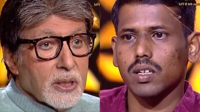 Amitabh Bachchan spoke with KBC 16 contestant Prashant Pramod Jamdade. Amitabh Bachchan spoke with KBC 16 contestant Prashant Pramod Jamdade.
