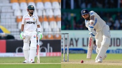 R Ashwin feels Babar Azam and Virat Kohli should not be mentioned in the same statement. (AP and PTI Images) R Ashwin feels Babar Azam and Virat Kohli should not be mentioned in the same statement. (AP and PTI Images)