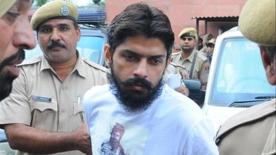 Lawrence Bishnoi is originally from Punjab's Fazlika (File photo) Lawrence Bishnoi is originally from Punjab's Fazlika (File photo)
