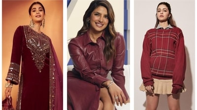 Burgundy is a versatile colour that will help you dress for all seasons (Photos: Instagram) Burgundy is a versatile colour that will help you dress for all seasons (Photos: Instagram)