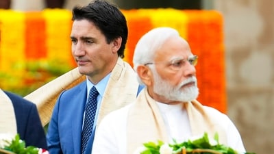 Canada's Prime Minister Justin Trudeau, left, and India's Prime Minister Narendra Modi. (AP file) Canada's Prime Minister Justin Trudeau, left, and India's Prime Minister Narendra Modi. (AP file)