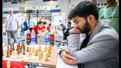 D Gukesh will take on Ding Liren in the World Championship in Singapore in November. (FIDE) D Gukesh will take on Ding Liren in the World Championship in Singapore in November. (FIDE)