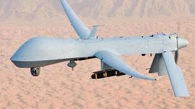 Defence ministry approved the deal for acquiring the MQ-9B Reaper drones from America. (ANI) Defence ministry approved the deal for acquiring the MQ-9B Reaper drones from America. (ANI)