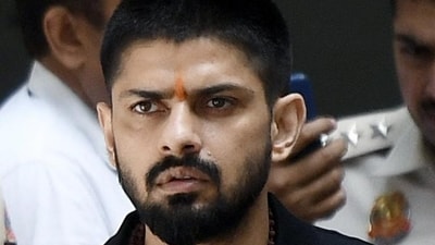 Gangster Lawrence Bishnoi is being probed for his alleged involvement in NCP leader Baba Siddique's murder. (HT Photo)