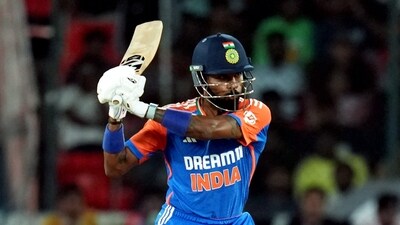 Hardik Pandya slammed 118 runs in three T20Is against Bangladesh at a stunning strike rate of 222.64. (PTI) Hardik Pandya slammed 118 runs in three T20Is against Bangladesh at a stunning strike rate of 222.64. (PTI)