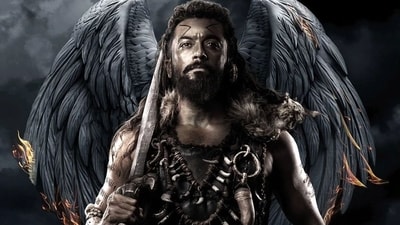 Suriya plays a warrior in Siva's fantasy action drama film Kanguva. Suriya plays a warrior in Siva's fantasy action drama film Kanguva.