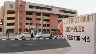 The three cross-FIRs were registered following the death of Hans, 41, who lost his life allegedly after being punched in the chest during an argument with fellow advocates in the parking lot of the District Courts Complex in Sector 43, Chandigarh. (HT Photo)