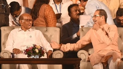Maharashtra assembly elections are important for Uddhav Thackeray and Sharad Pawar as they fight for their political survival. (HT File) Maharashtra assembly elections are important for Uddhav Thackeray and Sharad Pawar as they fight for their political survival. (HT File)