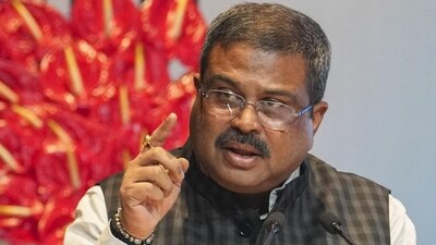 Union Education Minister Dharmendra Pradhan addressed the USISPF India Leadership Summit 2024 in New Delhi on Monday. (File image/PTI)