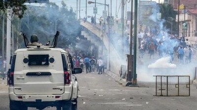 Unrest in Manipur. (AFP) (HT_PRINT) Unrest in Manipur. (AFP) (HT_PRINT)