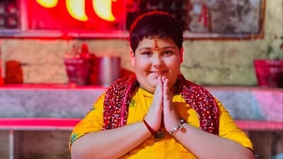 Abhinav Arora, 10, has nearly a million followers on Instagram, where he describes himself as India's youngest spiritual orator. (Instagram/@abhinavaroraofficial) Abhinav Arora, 10, has nearly a million followers on Instagram, where he describes himself as India's youngest spiritual orator. (Instagram/@abhinavaroraofficial)