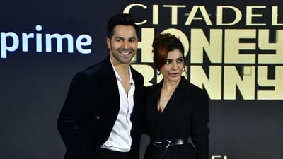 Citadel: Honey Bunny marks Varun Dhawan and Samantha Ruth Prabhu's first project together. It is executive-produced by the Russo Brothers of Avengers fame. 