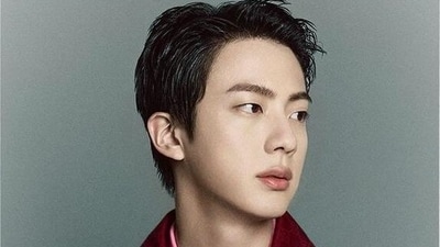 BTS' Jin was discharged from the South Korean military in June this year. BTS' Jin was discharged from the South Korean military in June this year.