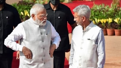 Prime Minister Narendra Modi and external affairs minister S Jaishankar. Prime Minister Narendra Modi and external affairs minister S Jaishankar.