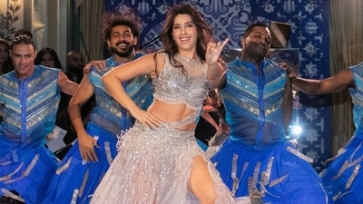 Anjula Acharia shared a bunch of inside photos and a fun video of Nora Fatehi's dance performance at the party. In her Instagram caption, she wrote, "This was Nora Fatehi‘s first Diwali in NYC and it was one for the books..." She also wrote, “Huge thank you to Nora, who arrived straight from Mumbai and dazzled all! Much love to you Nora.” 