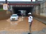  Panthur railway underpass has been a nightmare for commuters when it rains.