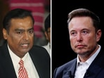 Mukesh Ambani and Elon Musk are competing for satellite broadband spectrum allocation in India Mukesh Ambani and Elon Musk are competing for satellite broadband spectrum allocation in India