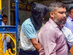 Accused Harish Balkram being produced at Esplanade court in Baba Siddiqui murder case, in Mumbai on October 15. Accused Harish Balkram being produced at Esplanade court in Baba Siddiqui murder case, in Mumbai on October 15.