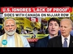 U.S. IGNORES 'LACK OF PROOF', SIDES WITH CANADA ON NIJJAR ROW
