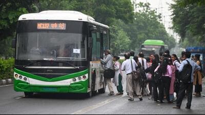 According to the request for proposal, the government is planning to run 500 e-buses-- 200 in Noida areas and 150 each in Greater Noida and Yeida areas. (HT Archive) According to the request for proposal, the government is planning to run 500 e-buses-- 200 in Noida areas and 150 each in Greater Noida and Yeida areas. (HT Archive)