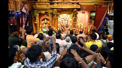 An official note from the Tirumala Tirupati Devasthanams (TTD) said in view of the heavy downpour in the next 36 hours, TTD executive officer J Syamala Rao announced complete closure of the Srivari Mettu footpath route, keeping in view the safety of the pilgrims. (ANI) An official note from the Tirumala Tirupati Devasthanams (TTD) said in view of the heavy downpour in the next 36 hours, TTD executive officer J Syamala Rao announced complete closure of the Srivari Mettu footpath route, keeping in view the safety of the pilgrims. (ANI)