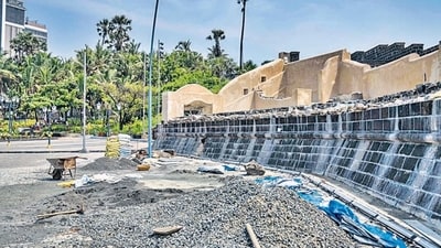 In their letter, concerned citizens have called for a halt to the work, restoration of the fort to its previous state, and action against those responsible for defacing it . (Satish Bate/HT Photo) In their letter, concerned citizens have called for a halt to the work, restoration of the fort to its previous state, and action against those responsible for defacing it . (Satish Bate/HT Photo)