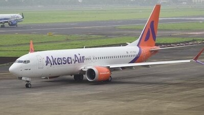 An Akasa Air flight with 184 people onboard from Delhi to Bengaluru returned to Delhi after a bomb threat. (Photo representational purpose only) An Akasa Air flight with 184 people onboard from Delhi to Bengaluru returned to Delhi after a bomb threat. (Photo representational purpose only)