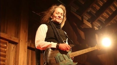 This photo provided by Joe Gorelick for Joe Gorelick Design, LTD, shows guitarist Jake E. Lee. (AP) This photo provided by Joe Gorelick for Joe Gorelick Design, LTD, shows guitarist Jake E. Lee. (AP)