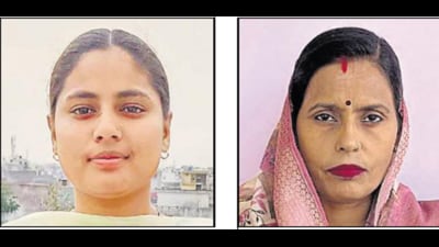 Neha Chaurasia, 23, and Sangeeta Devi, 42. (HT Photo) Neha Chaurasia, 23, and Sangeeta Devi, 42. (HT Photo)
