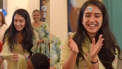 Radhika Merchant and Anant Ambani visited Seva Sadan in Mumbai before their wedding. (Instagram/Orry) Radhika Merchant and Anant Ambani visited Seva Sadan in Mumbai before their wedding. (Instagram/Orry)