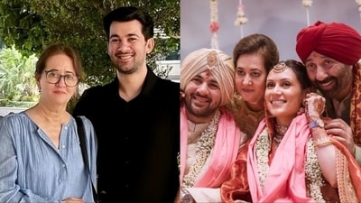 Sunny Deol's son Karan Deol shared a new photo with his mother, Pooja Deol.