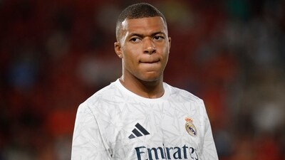 Real Madrid's Kylian Mbappe (AP) Real Madrid's Kylian Mbappe (AP)