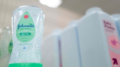 Johnson & Johnson products are displayed for sale on shelves at a Target store. (AFP) Johnson & Johnson products are displayed for sale on shelves at a Target store. (AFP)