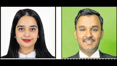 Uditi Mittal, 24, and Madhav Mittal, 26. (HT Photo) Uditi Mittal, 24, and Madhav Mittal, 26. (HT Photo)